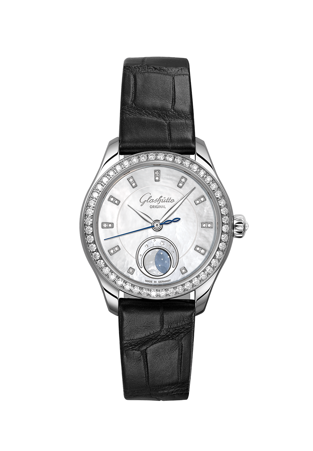 ミニッツ　ユナ セレナーデ・ルナ 1-35-14-02-12-04 - Glashütte Original