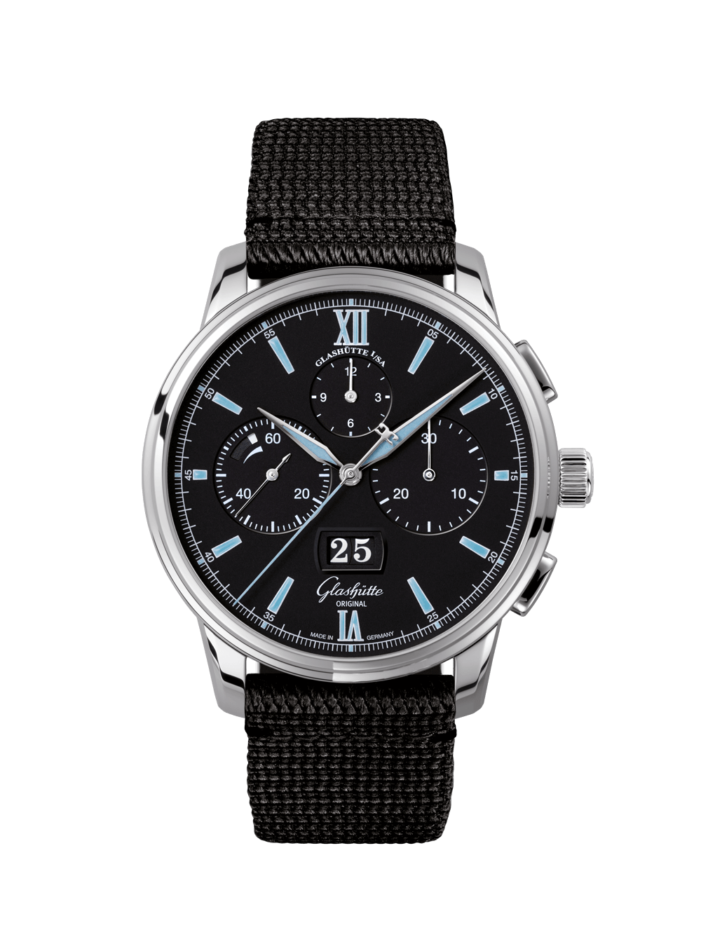 セネタ・クロノグラフ・パノラマデイト 1-37-01-03-02-36 - Glashütte