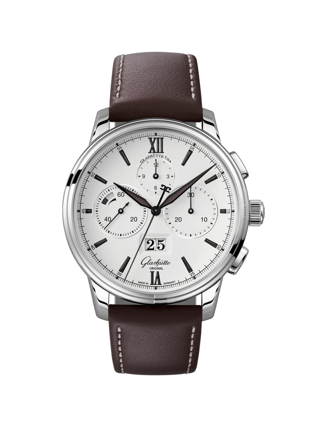 セネタ・クロノグラフ・パノラマデイト 1-37-01-05-02-36 - Glashütte Original