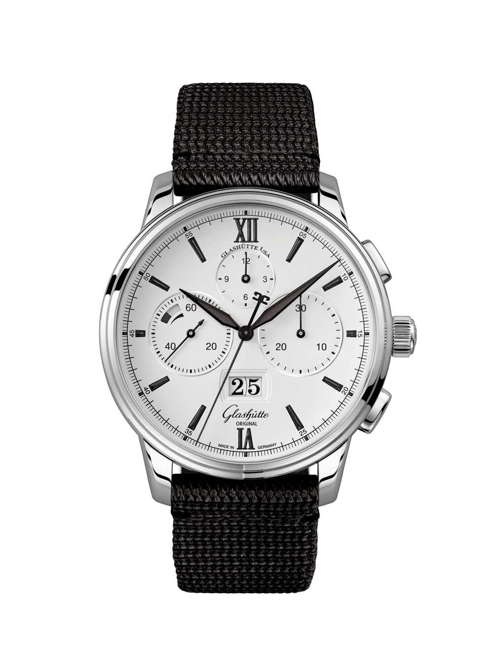 セネタ・クロノグラフ・パノラマデイト 1-37-01-05-02-35 - Glashütte