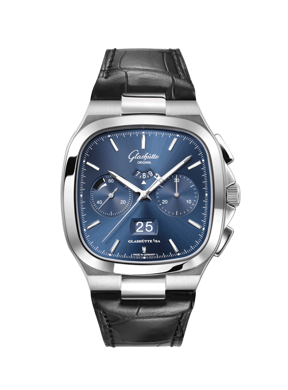 Seventies Chronograph Panorama Date 1-37-02-08-02-62 - Glashütte