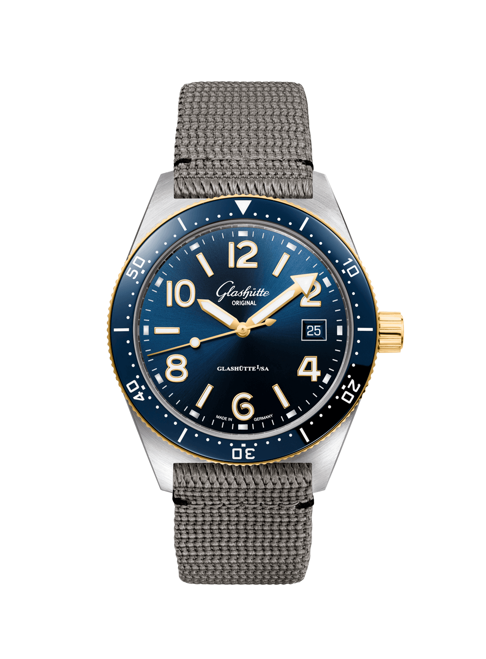 腕時計ブルー SeaQ 1-39-11-10-90-34 - Glashütte Original